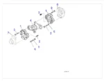 D65EX D65PX D65WX WA380 WA450 WA470-3 WA470-6 Loader Parts  Spider Assembly 421-20-12620 421-20-33620 421-20-23620 421-20-33621 - Image 5