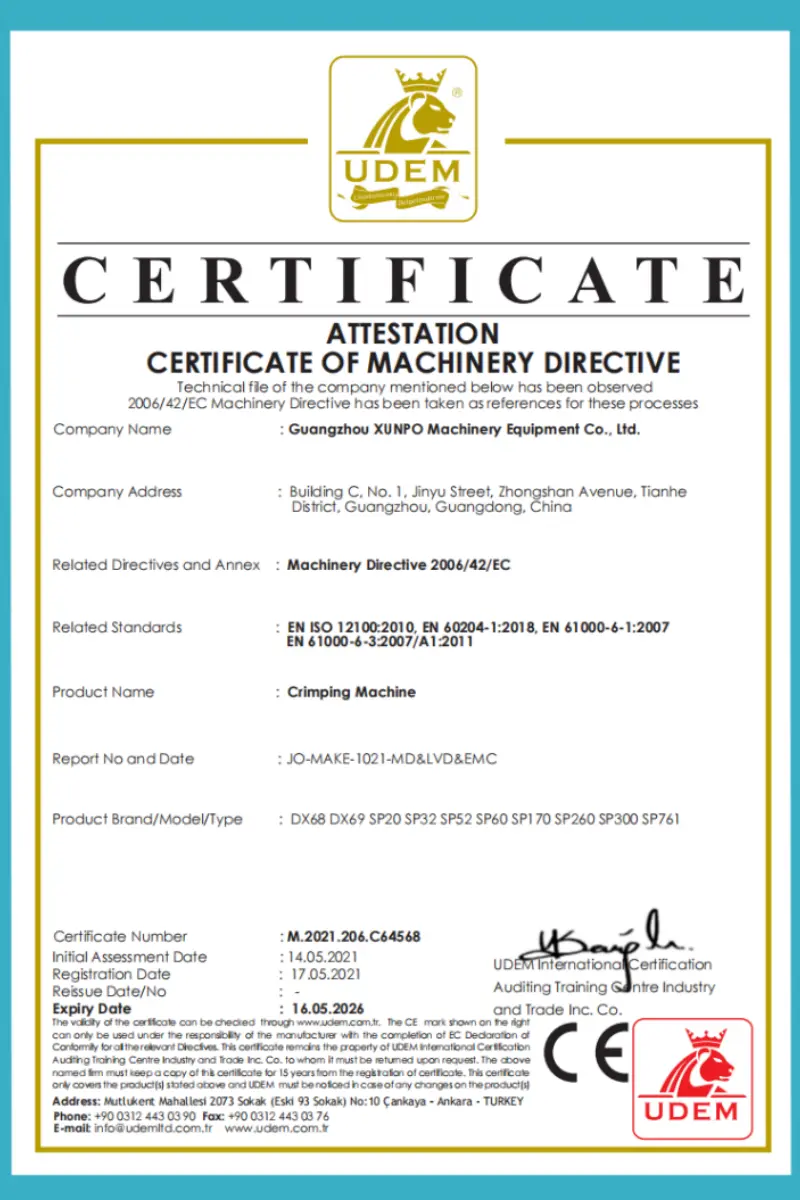 Certificate 2