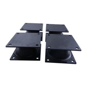 4 Pieces Rubber Isolator Shock Mount for Small Vibratory Plate Compactor Stanley HS6000 HS6019 HS6100 HSX6 HS8000 HS11000 HSX11