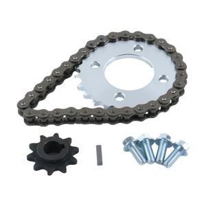 420 Chain Sprocket 25 Tooth 32 Link Kit for Coleman KT196 CK196 Go Kart Predator 196cc 212cc 6.5hp Engine