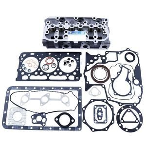 Complete Cylinder Head and Full Gasket Kit 7247453 for Kubota Engine D902 Bobcat Mini Track Loader MT55 MT85