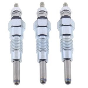 3 Pieces Glow Plug MIU805954 for Yanmar Engine 3TNV80F 3TNV76 3TNE74C John Deere Tractor 1023E 1025R 2025R 2026R