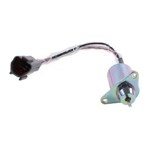 12V Fuel Shutdown Solenoid 119233-77932 | Cross-Reference for Yanmar 3TNV88