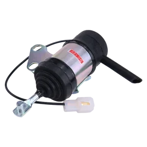 12V Fuel Stop Solenoid 16851-60014 – Cross-Reference for Kubota BX2360 GR2120