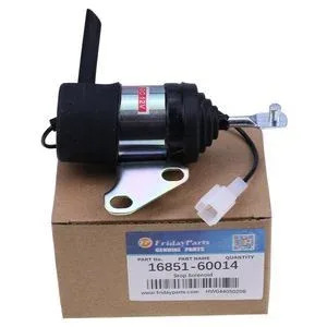 12V Fuel Stop Solenoid 16851-60014 – Cross-Reference for Kubota ZD Series