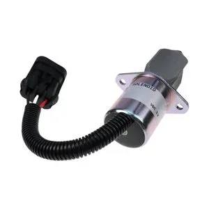 12V Shutoff Solenoid Valve 6681513 Replacement for Bobcat OE Interchange