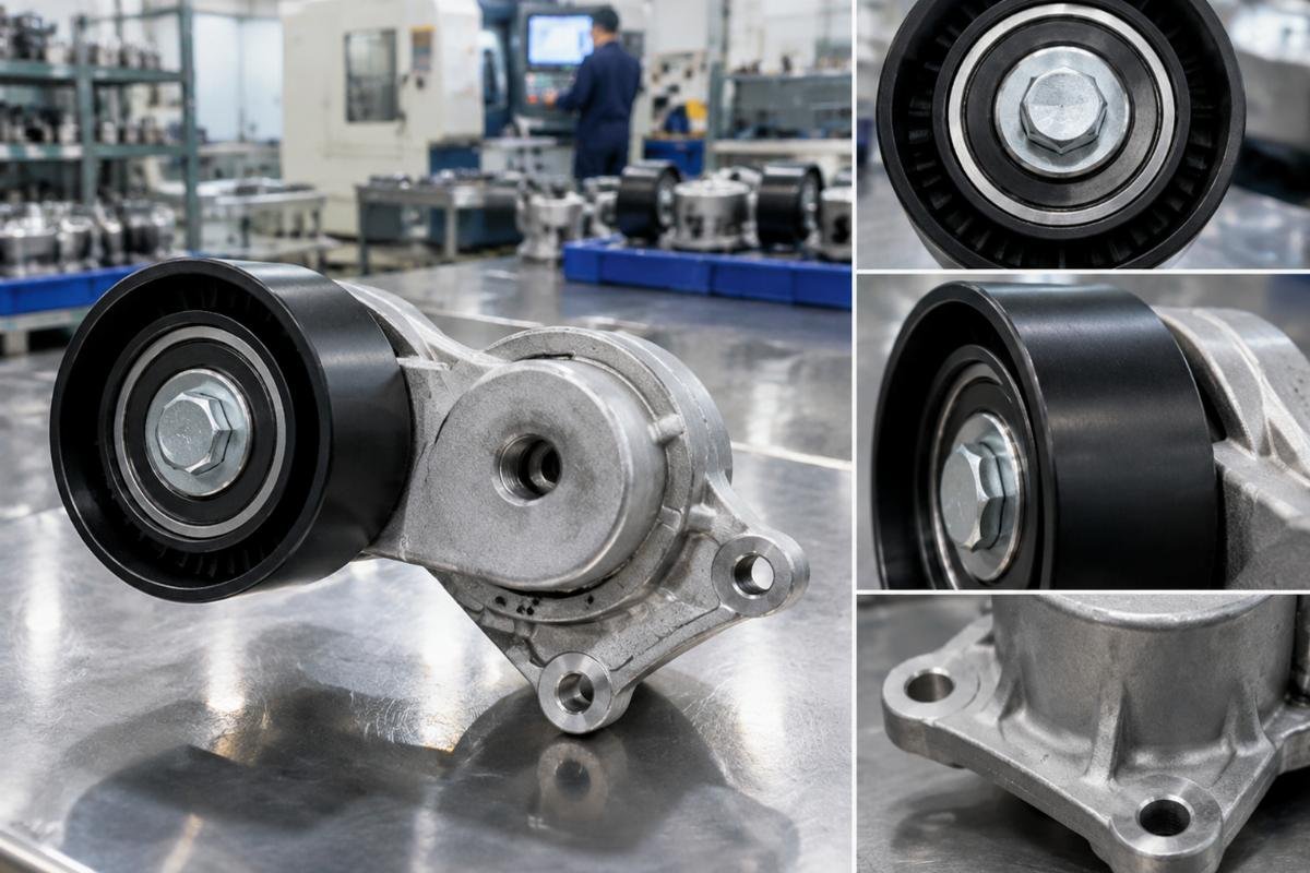 Belt Tensioner 04133543 bearing detail and flange mounting pattern