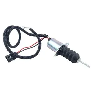 Fuel Shut Off Solenoid AM124377/AM102863 John Deere OE Interchange