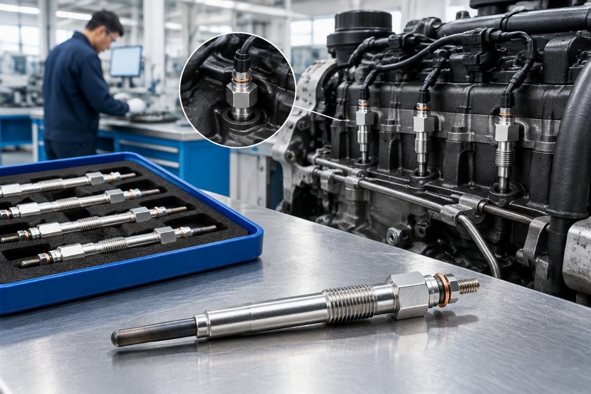 Glow Plug 19077-65510 for Kubota D1403 D1803 cross reference fitment verification
