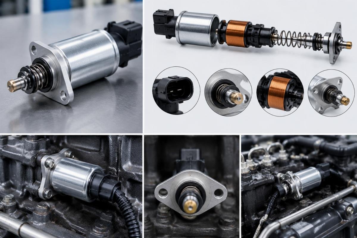 Structure and fitment detail for Stop Solenoid J904630