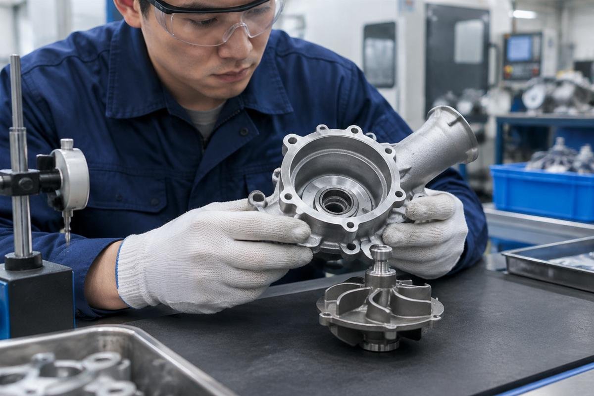 Water Pump CH12859 housing and impeller assembly fitment verification